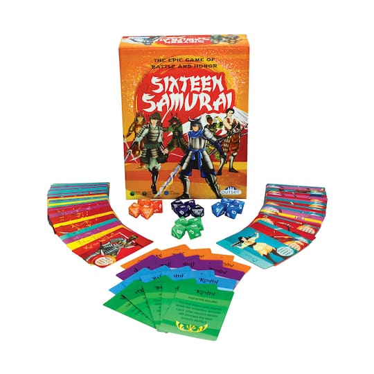 Outset Media 19430 Sixteen Samurai Board Games - Ages 8 Plus